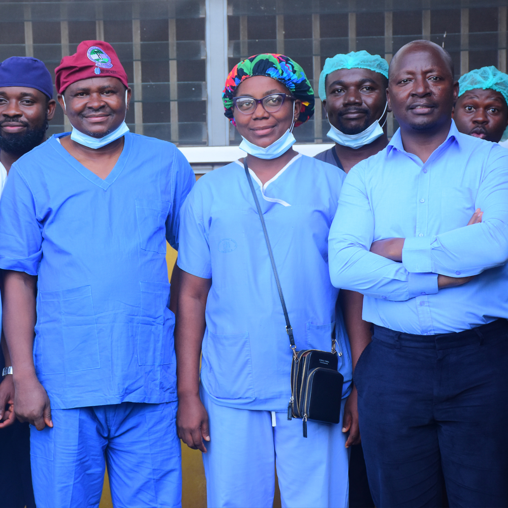 Nigerian doctors are being trained in The Warf Method to more effectively treat hydrocephalus and spina bifida