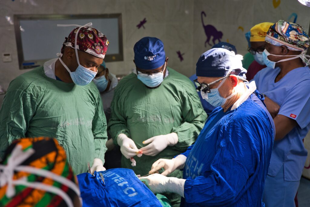 Hydrocephalus surgical training in Zambia