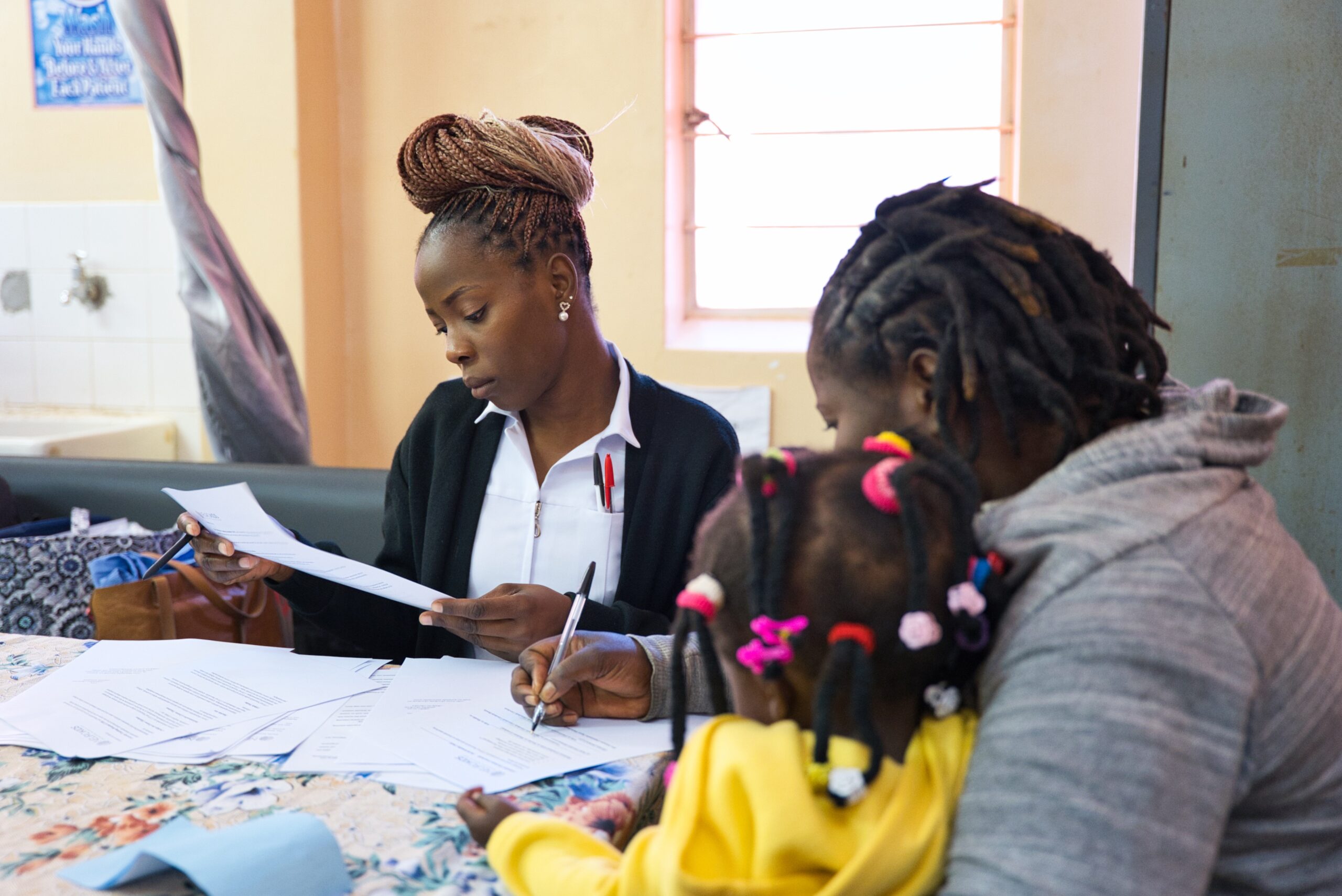 Zambia counseling session